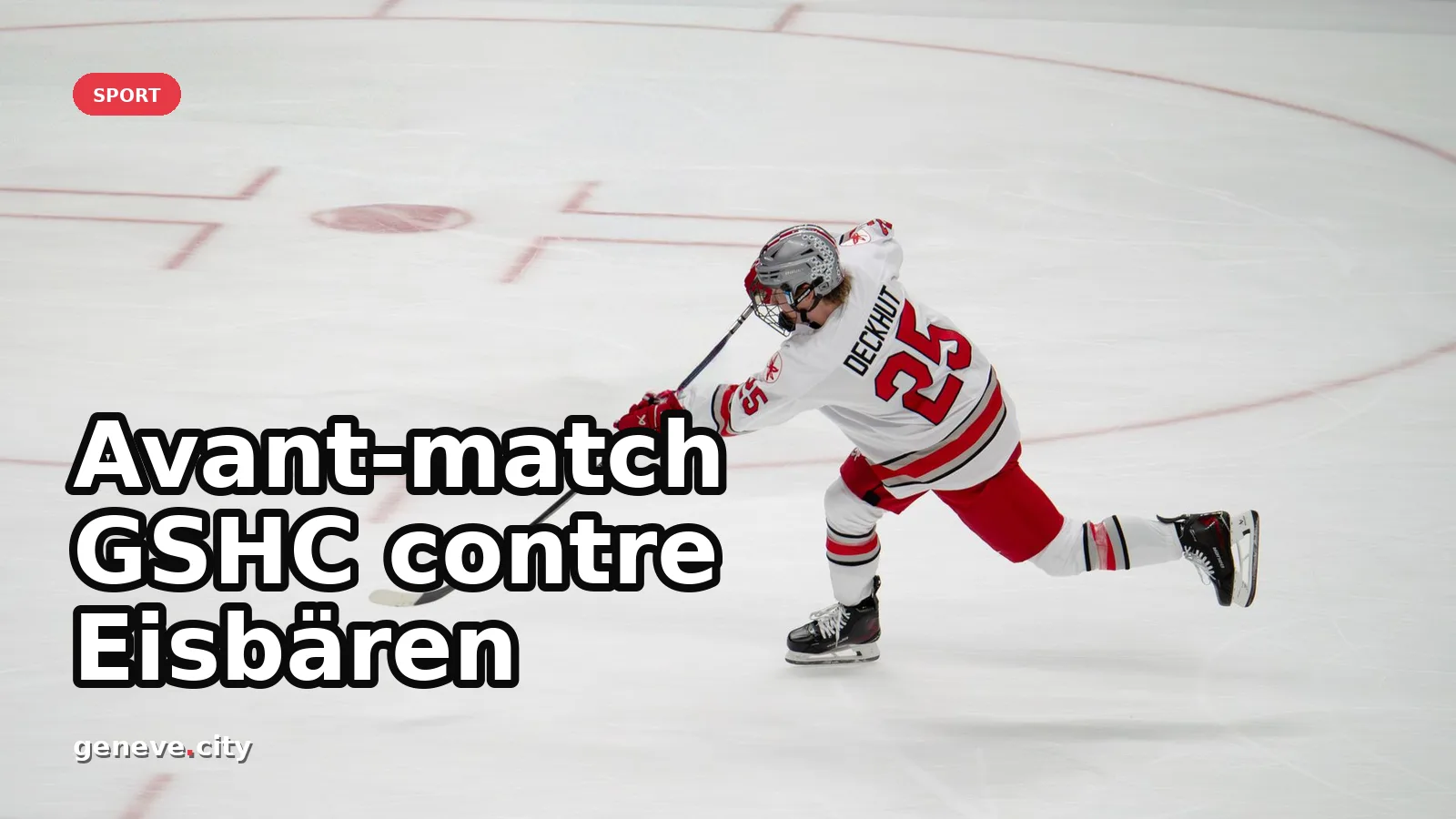 Genève-Servette HC affronte Eisbären Berlin en Champions Hockey League